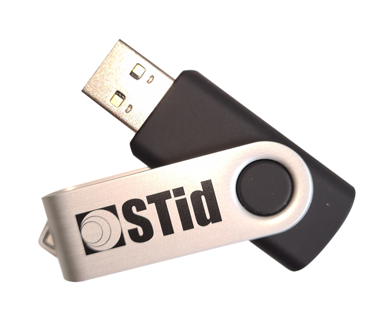 Unidad USB del kit de programación STid SECard Secure.